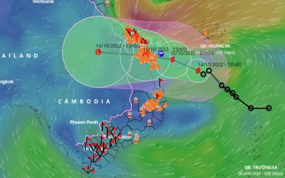 Bão số 5 hình thành trên biển Đông, Trung bộ mưa lớn