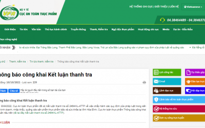 Thanh tra 5 doanh nghiệp: Xử phạt 2, 1 giải thể