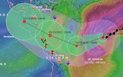 Bão số 6 suy yếu khi vào đất liền, Bắc Bộ nắng hanh