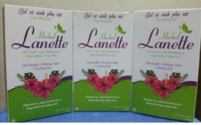Thu hồi trên toàn quốc lô gel vệ sinh phụ nữ Lanette kém chất lượng