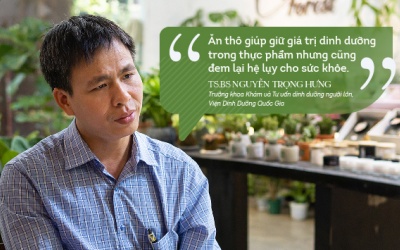 TS.BS Nguyễn Trọng Hưng: Không nên ăn thô lâu dài