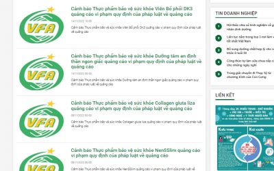 Cảnh báo loạt thực phẩm bảo vệ sức khỏe quảng cáo sai trên facebook