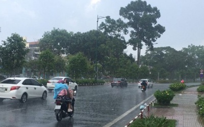 Cuối tuần, nhiều nơi trên cả nước có mưa 