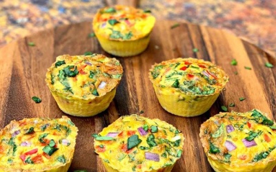 Dùng nồi chiên không dầu làm món trứng cho bữa sáng đủ chất