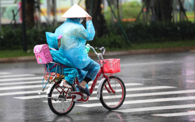 Bắc Bộ mưa rào rải rác, Nam Bộ ngày nắng