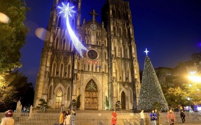 Bắc Bộ trời rét trong ngày Noel, Nam Bộ se lạnh