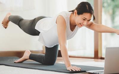 Cải thiện tư thế ngay tại nhà với Pilates
