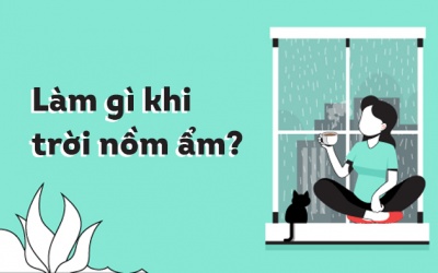 Cách đối phó với các vấn đề sức khỏe thường gặp khi trời nồm