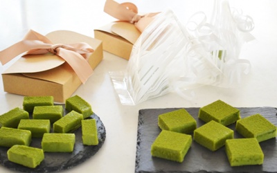 Tự tay làm nama chocolate vị trà xanh mùa Valentine 