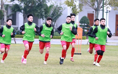 U20 Việt Nam tập huấn tại UAE sẵn sàng cho VCK U20 châu Á 2023