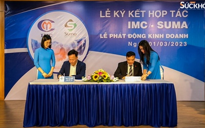 AQsteps mở đầu cho quá trình hợp tác giữa IMC và SUMA 