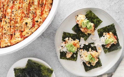 Cơm cá hồi bỏ lò: Cách thưởng thức 'sushi' khác lạ