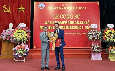Bệnh viện Tâm thần Trung ương I có cán bộ điều hành mới