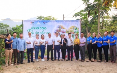 Thêm “Bếp ăn cho em” được Vinalink Group khởi công xây dựng