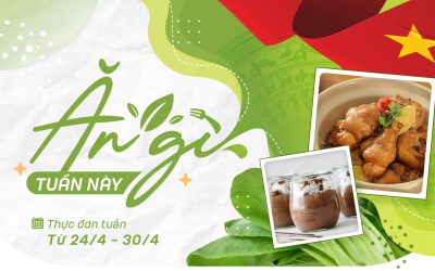 Nấu ăn không phải cuộc chiến với thực đơn cơm ngon cả tuần 