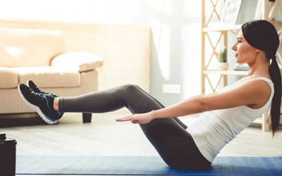 5 động tác Pilates tập bụng cho người mới bắt đầu