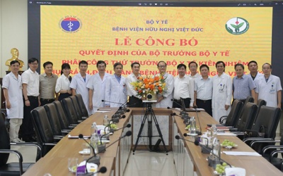 Thứ trưởng Bộ Y tế Trần Văn Thuấn kiêm nhiệm phụ trách, điều hành Bệnh viện Việt Đức