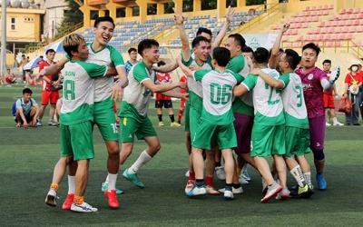 Công ty CP Dược phẩm quốc tế Abipha vô địch Giải bóng đá Sức khỏe+ 2023