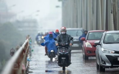 Bắc Bộ sắp đón không khí lạnh, Nam Bộ mưa dông