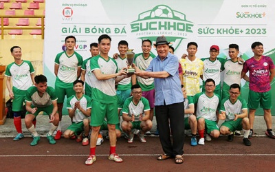 Những hình ảnh đẹp về Giải Bóng đá Sức khỏe+2023