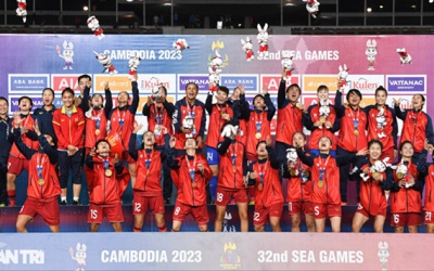 Thiết lập kỳ tích SEA Games, ĐT nữ Việt Nam xứng đáng vàng mười
