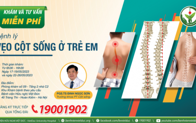 Bệnh viện Việt Đức khám, tư vấn miễn phí vẹo cột sống, dị tật bẩm sinh ở trẻ