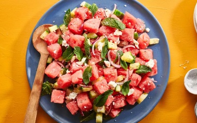 Công thức salad dưa hấu cho ngày nắng nóng
