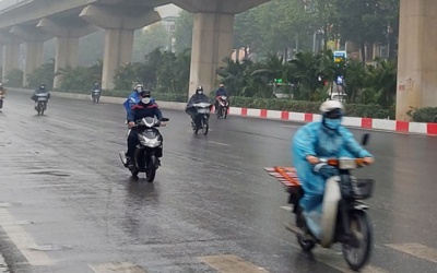 Bắc Bộ mưa dông mát mẻ, Nam Bộ nắng nóng