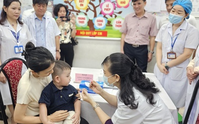 Chiến dịch bổ sung vitamin A tại Hà Nội nhân Ngày Vi chất dinh dưỡng