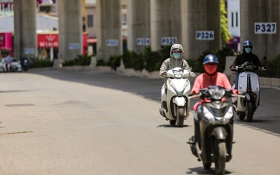 Đầu tuần, Bắc Bộ nắng nóng, Nam Bộ mưa dông