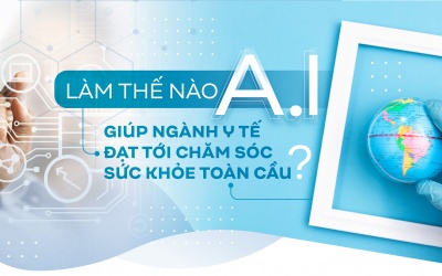 Làm thế nào A.I giúp ngành y tế đạt tới chăm sóc sức khỏe toàn cầu?
