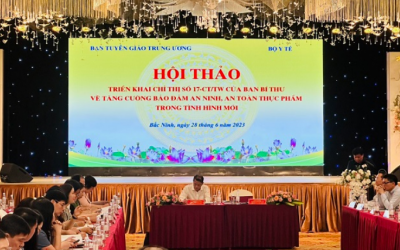 Bộ Công Thương: Cần có sự tham gia của các hiệp hội trong xã hội hóa an ninh, an toàn thực phẩm