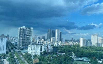 Bắc Bộ giảm nhiệt, Trung Bộ nắng gắt