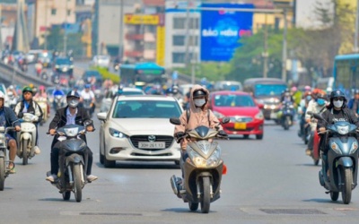 Bắc Bộ mưa dông chiều tối, ngày nắng nóng