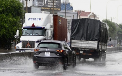 Mưa lớn ở Tây Nguyên và Nam Bộ