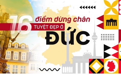 16 điểm dừng chân tuyệt đẹp ở Đức