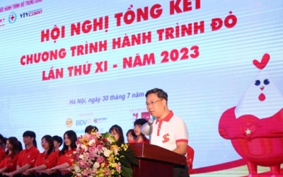 Hành trình Đỏ 2023 tiếp nhận hơn 115.000 đơn vị máu