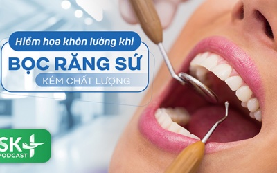 Podcast: Hiểm họa khôn lường khi bọc răng sứ kém chất lượng