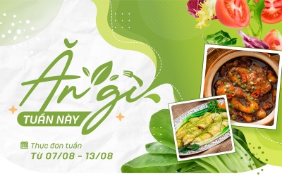 Thực đơn 7 ngày toàn món ngon đãi cả nhà