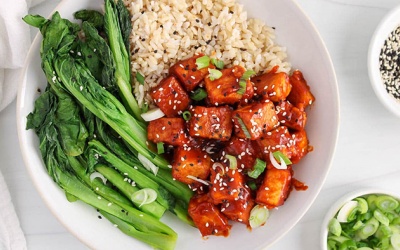 Công thức đậu phụ sốt tương ớt Hàn Quốc cay xuýt xoa