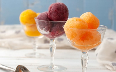 Sorbet: Món tráng miệng lành mạnh cho người ăn kiêng