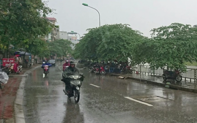 Bắc Bộ nhiều mây, mưa dông ngày cuối tuần