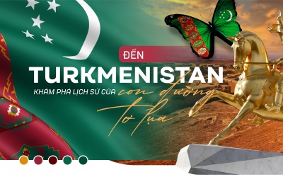 Đến Turkmenistan, khám phá lịch sử của con đường tơ lụa