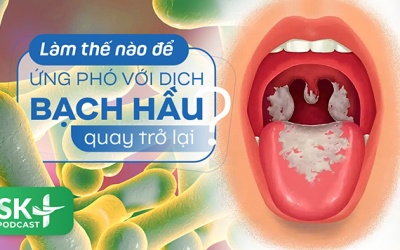 Podcast: Làm thế nào để ứng phó với dịch bạch hầu quay trở lại?