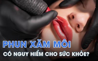 Lưu ý những biến chứng nguy hiểm khi xăm môi