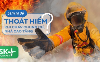 Podcast: Làm gì để thoát hiểm khi cháy chung cư, nhà cao tầng?