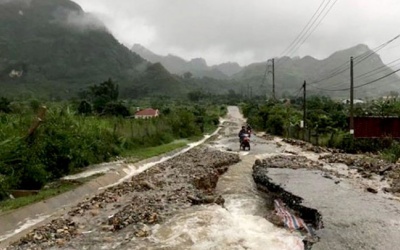 Nhiều nơi tiếp tục mưa dông chiều tối