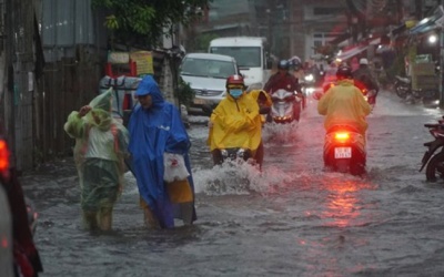 Cảnh báo mưa lớn ở Trung Bộ và Nam Bộ