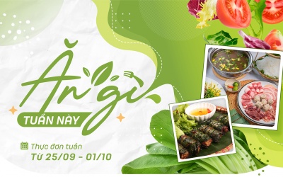 Thực đơn 7 ngày toàn món ngon, dễ chế biến