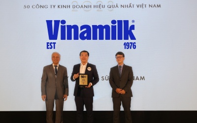 Vinamilk giữ vững ngôi vị trong các BXH doanh nghiệp niêm yết hàng đầu hơn 10 năm